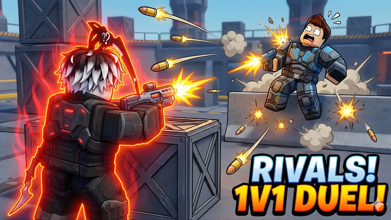My Viewers Challenged Me to 1v1 in Roblox Rivals - YouTube