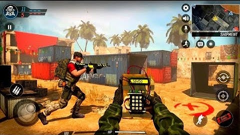 Counter Strike Commando MissionAndroid GamePlay - Shooting GamesAndroid #7