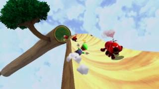 Super Mario Galaxy 2 Tall Trunks Big Slide I did it :)