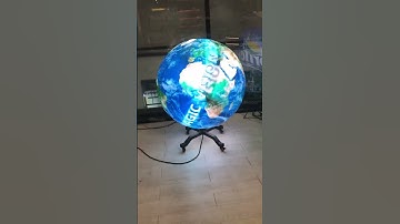 The Coolest Ever! Globe LED Screen #led #ledscreen #ledmodule #ledoutdoor #ledindoor