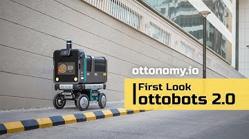 Ottobots 2.0 - Most Accessible #Manoeuvrable #Scalable #AutonomousDeliveryRobots #Ottonomy #Ottobot