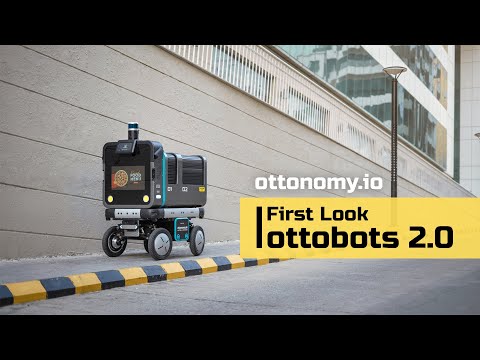 Ottobots 2.0 - Most Accessible #Manoeuvrable #Scalable #AutonomousDeliveryRobots #Ottonomy #Ottobot