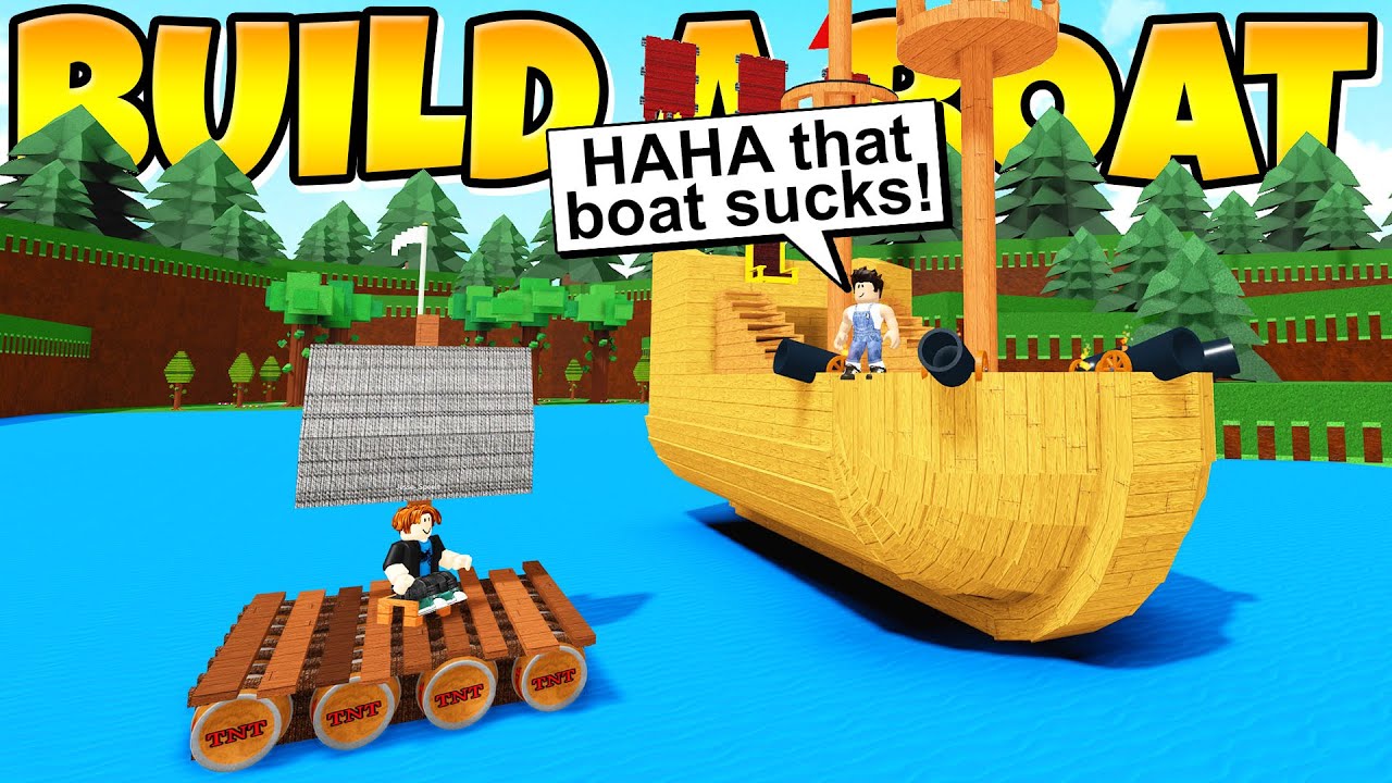 Noob Vs Pro Build Off Who Will Win O Build A Boat Youtube - tofuu roblox build a boat