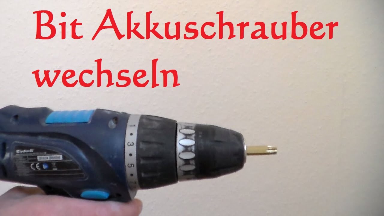 Bosch Akkuschrauber Klein Blau