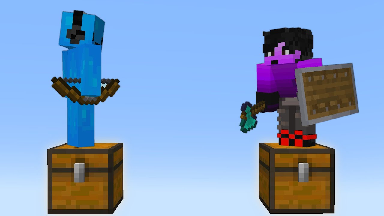 Minecraft Manhunt, But There's Only One Chest...