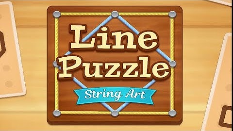 Line Puzzle: String Art (by BitMango) IOS Gameplay Video (HD)