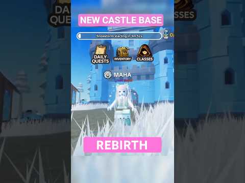 Survive the Cold Unlocked NEW Castle Base! (Rebirth) #roblox #survivethecold