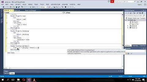 Tutorial program Menghitung luas dan keliling balok lewat visual studio
