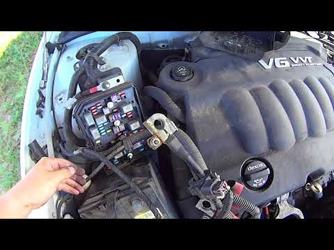 How to replace battery on 2006 - 2014 Chevy Impala and Monte Carlo