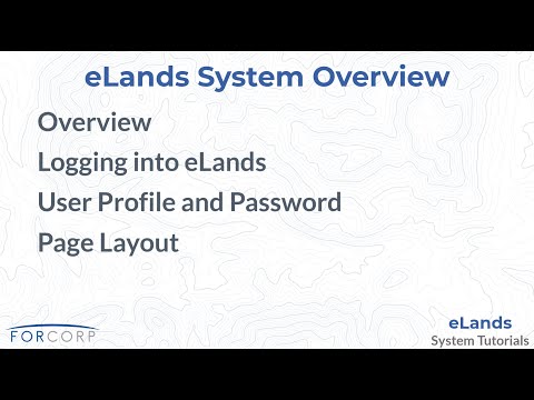 eLands System Overview