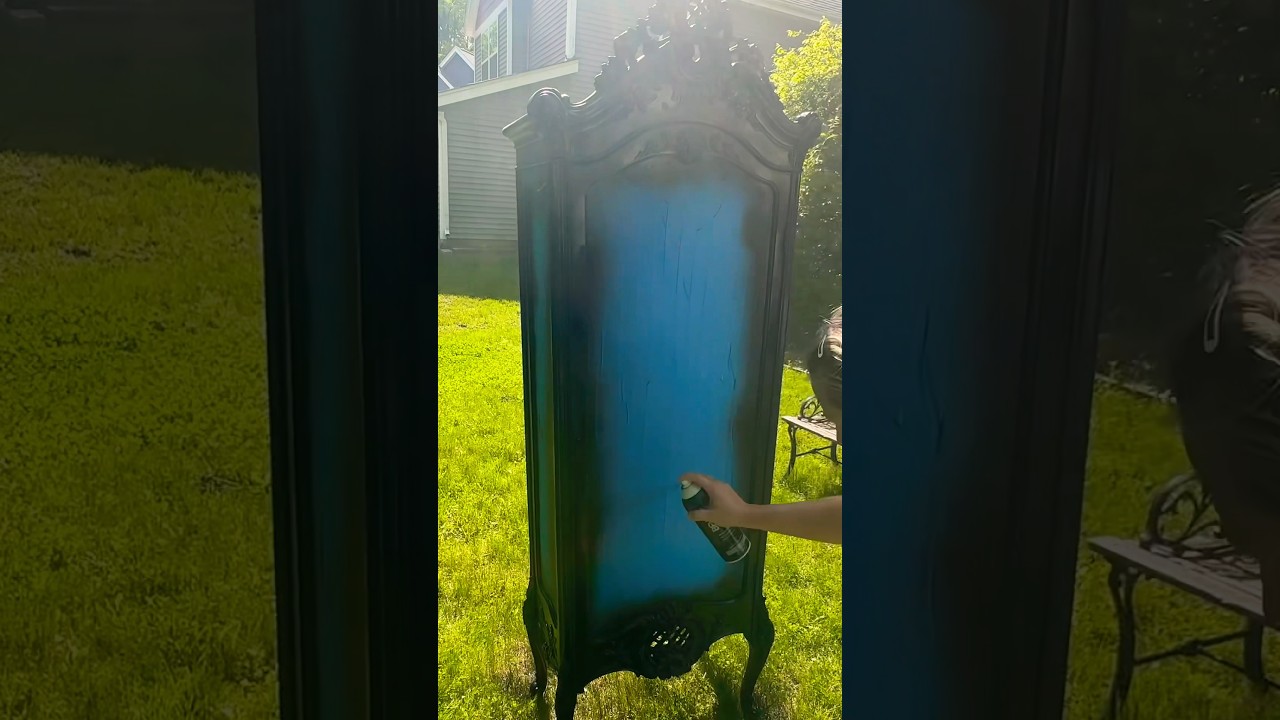 How to paint vintage French furniture for beginners | DIY 