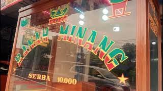 Rumah Makan, Masakan Padang RANAH MINANG, makan kenyang harga bersahabat serba 10k