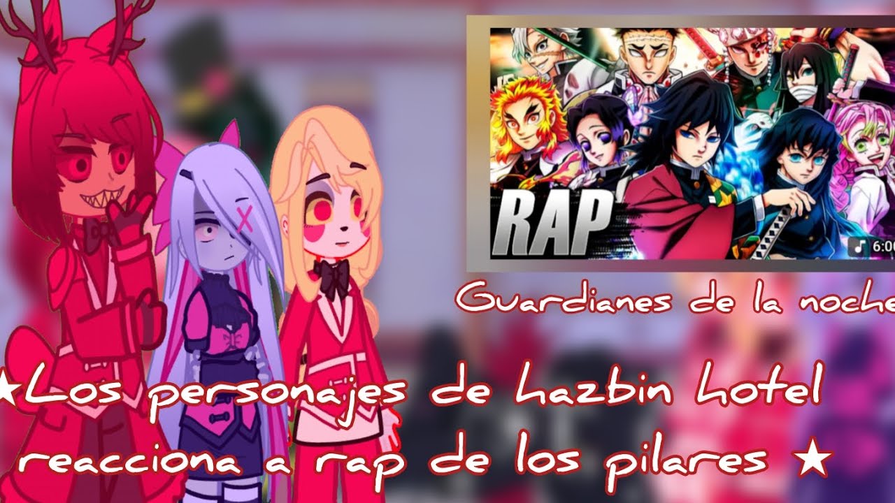 ★[Los personajes de hazbin hotel reacciona a rep de los pilares]★/créditos a:KeytoOficia