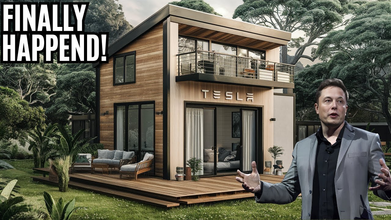 IT HAPPENED! 2025 Tesla Tiny House Launch in US – Exciting New Features  Unveiled! - YouTube