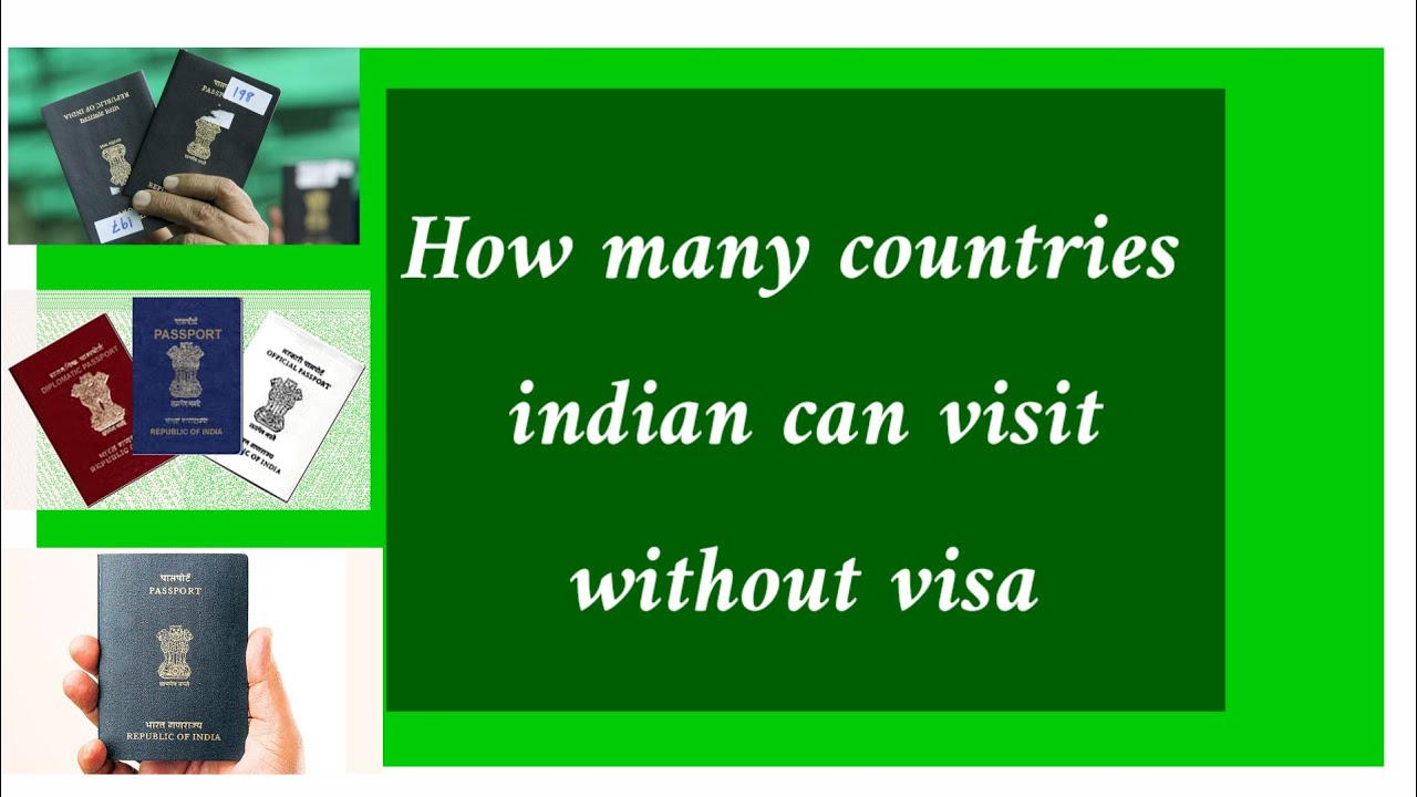 indian can visit countries without visa