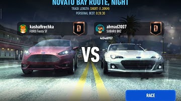 Nfs no limits Subaru BRZ vs Ford fiesta st, nfsgameplay 