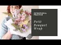 How to Wrap a Mini Bouquet of Flowers New Ideas  💐  Experimenting with New Wrapping Paper
