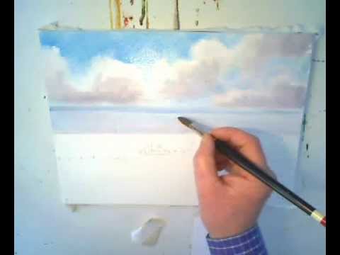 Wideo: Jak Pomalować Niebo Akwarelą