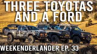 WHISKEY, STEAK Cooked On The FIRE, and BIG TRUCKS In The Mountains - WEEKENDERLANDER EP 33