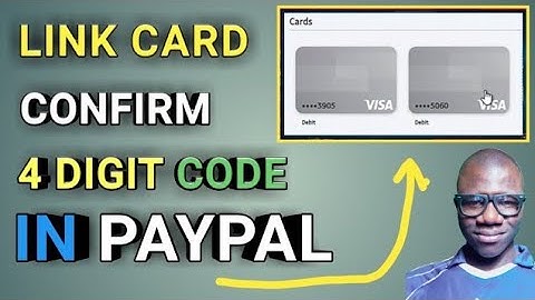 how to link mastercard to the Iceland PayPal account and confirm the 4 digit code instantly!