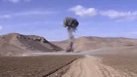 Weapons Cache explosion - Afganastan