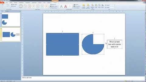 Microsoft PowerPoint 2010 - Aligning Objects On A Slide