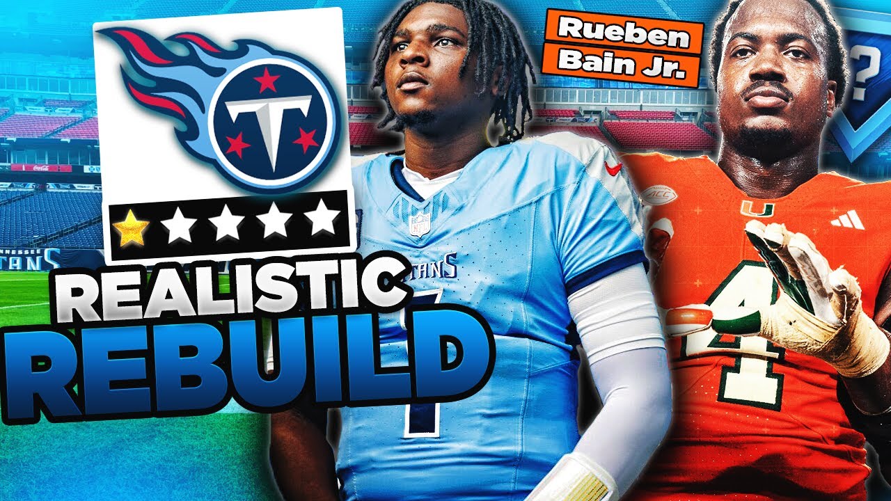 Rueben Bain Is INSANE | Madden 26 Tennessee Titans Realistic Rebuild