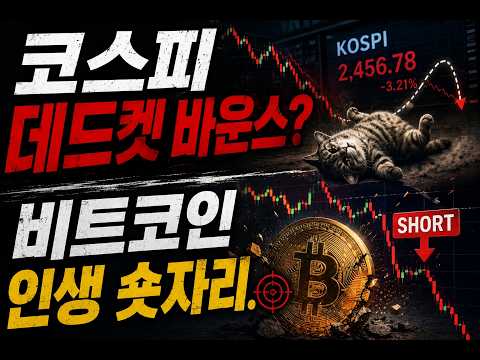 비트코인 매매전략 , 코스피 데드켓 바운스