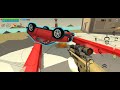 Accidente de tren con un auto en Chicken gun