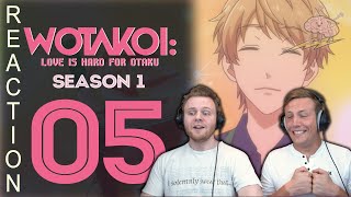 SOS Bros React - Wotakoi: Love Is Hard For An Otaku Episode 5 - A Tepid Love Affair