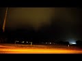 Creepy nighttime storm chase in florida