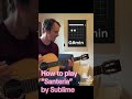 How To Play “Santeria” on Guitar #guitarlesson #guitartutorial  #sublime #guitarcover #guitarlesson