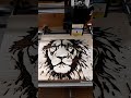 Lion burning wood #wood #woodworking #cnc #subscribe #shortvideo