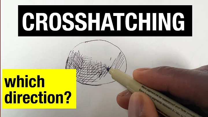 How do you choose the right direction? | Shading with crosshatching Pt 1