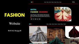 How to Create Fashion E-commerce Website Using Html, Css and Javascript