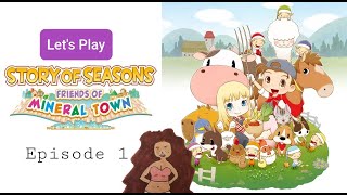 Welcome to Moo Moo Farms! - Story of Seasons: Friends of Mineral Town Episode 1