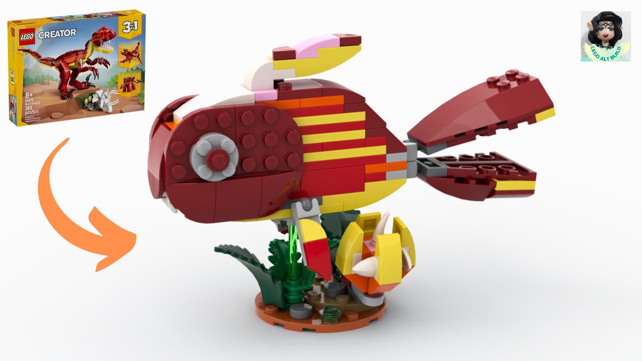 FISH Lego creator 31379 ideas How to alt build