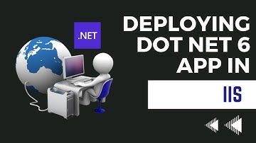 Deployment of dot net 6 app to local IIS server