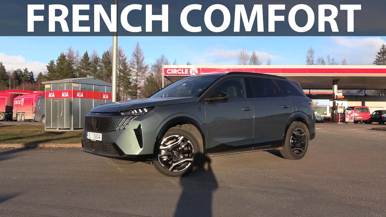 Peugeot e-5008 range test