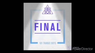 소년미 (少年美) Instrumental - Produce X 101 Final
