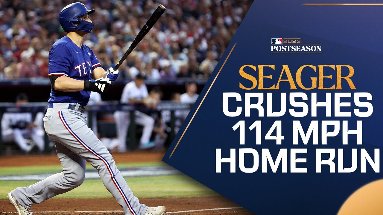 SEAGER SMASH! Corey Seager clobbers his 18th CAREER postseason home run! (2nd of World Series