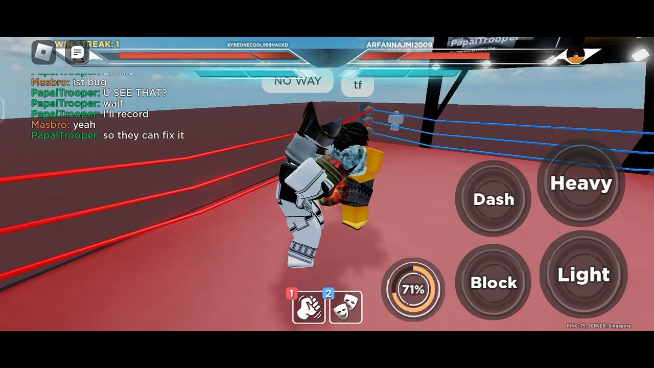 Infinite Block Glitch?? (Untitled Boxing Game) - YouTube