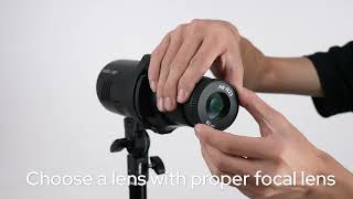 Godox AK-R21 Projection Attachment Godox AK-R21 Projection Attachment