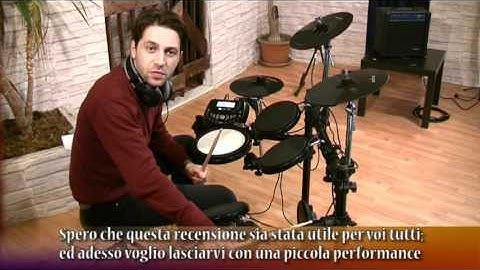 Alesis DM7 USB Kit - First video review (Eng-Ita) 2010