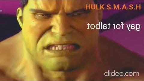 HULK 2003 SECOND TRANFORMATION +SLOWMOTION + COLOR TONE CHANGE RE-UPLOAD