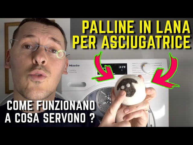 PALLINE LANA ASCIUGATRICE come funzionano e a cosa servono ? 