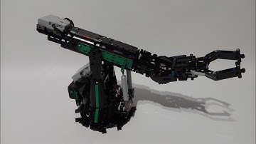 Lego technic 5-axis Robotic Arm [MOC]