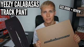 calabasas track pants sizing