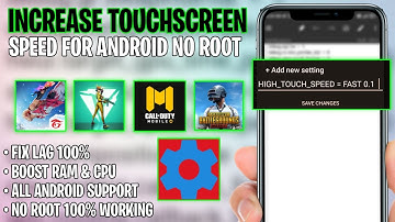 Increase Android Touchscreen Speed | Fast Scrolling + High Sensitivity ! Without Root