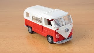 Lego Volkswagen Bus T1 Camper Moc